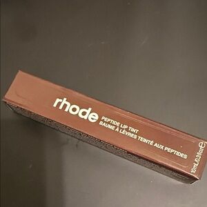 RHODE Peptide Lip Tint in the color espresso
